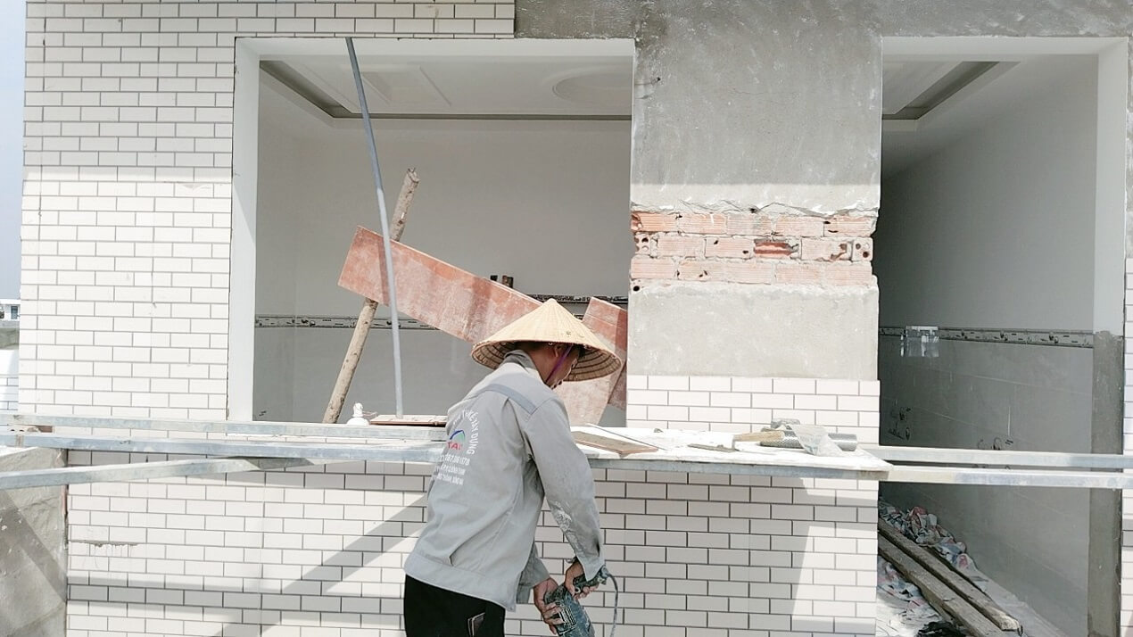 Xác định mức độ cần sửa chữa để có công tác thi công phù hợp