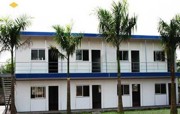 Mẫu nhà trọ 2 tầng đơn giản theo kiểu truyền thống