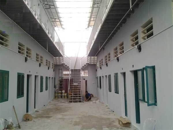 Mẫu nhà trọ 2 tầng giá rẻ có gác lửng