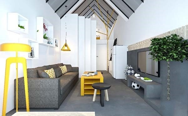 Bố trí nội thất cho nhà nhỏ hiện đại